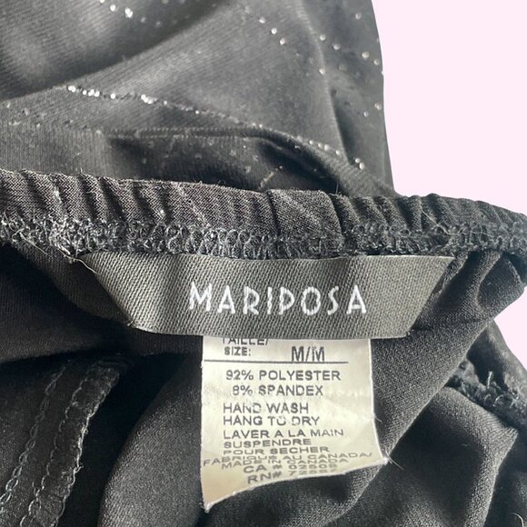 Sparkly Black Mariposa Halter Dress ๐ค - Picture 4 of 8
